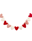 All-Heart Garland | Red Pink & White