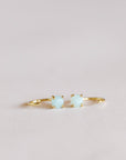 Huggies - Amazonite - Earrings