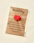 Pocket Hug with Felted Heart Gift