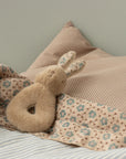 Rabbit Rattle & Lovey Gift Set - Cream Peach