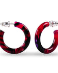 Ultra Mini Hoop Earrings | Small Acetate Hoops