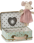 Angel Mouse in Suitcase