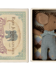 Sleepy Wakey Baby Mouse in Box - Blue