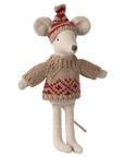 Dad Mouse Knitted Sweater & Hat