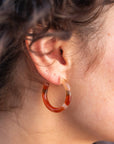 Ultra Mini Hoop Earrings | Small Acetate Hoops