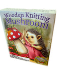 Wooden Knitting Mushroom