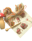 Wooden Knitting Mushroom