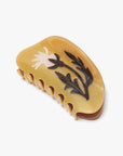 Fall Rosehip Flower Neutral Acetate Hair Claw