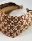 Top Knot Headband Mira - Caramel