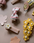 Crochet Flower Clips