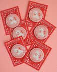 Valentine Kitschy Kitty Button Pin