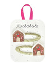 Gingerbread House Hair Clips