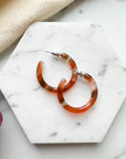 30mm Thin Hoop Earrings