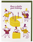 Party Mice Birthday Card
