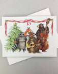 Christmas Band Notecard