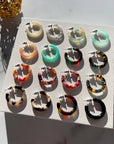 Ultra Mini Hoop Earrings | Small Acetate Hoops