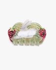 Strawberry Fields White Rabbit Cute Acetate Hair Claw Clip