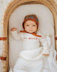 Be Merry Organic Cotton Baby Bodysuit Long Sleeve