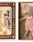 Little Sister Mouse in Matchbox