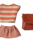 Mouse Clothes & Bag - Big Sister - Coral