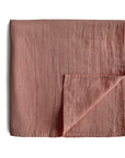 Organic Cotton Muslin Swaddle Blanket - 12 colors