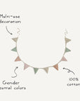 Organic Cotton Baby Garland