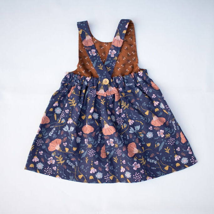 Sara Pinafore Hedgehog Belly Designs