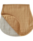 Organic Cotton Muslin Burp Cloths (2 pack) - 2 Colors