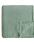 Organic Cotton Muslin Swaddle Blanket - 12 colors
