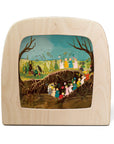 Sibylle con Offers Silhouette - Spring (The Root Children) - Toverlux lamp/frame artwork