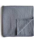 Organic Cotton Muslin Swaddle Blanket - 12 colors