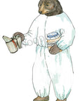Cedric Bear Paper Doll Kit
