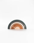 Wooden Rainbow Toy Arch Stacker from Wood Gift for Child