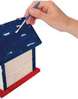 Beetle & Bee Paint A Bird Base, Backyard Birdhouse Kit