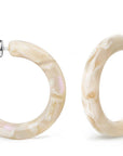 Ultra Mini Hoop Earrings | Small Acetate Hoops