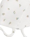 Muslin Bonnet - Palmer Floral / Dune + Laguna