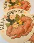 Keep Growing Sticker