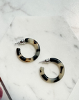 Ultra Mini Hoop Earrings | Small Acetate Hoops