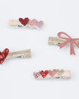 Valentines Hair Clips