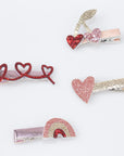 Valentines Hair Clips