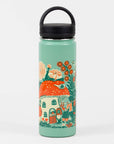 Blossom Village Insulated Water Bottle - Phoebe Wahl