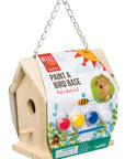 Beetle & Bee Paint A Bird Base, Backyard Birdhouse Kit