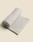 The Weightless Waffle Throw Baby Blanket - Silver
