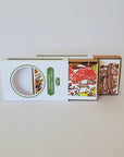 Fall Oyster Mushroom Mini Note Card, Stocking Stuffer Idea