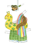 Cedric Bear Paper Doll Kit