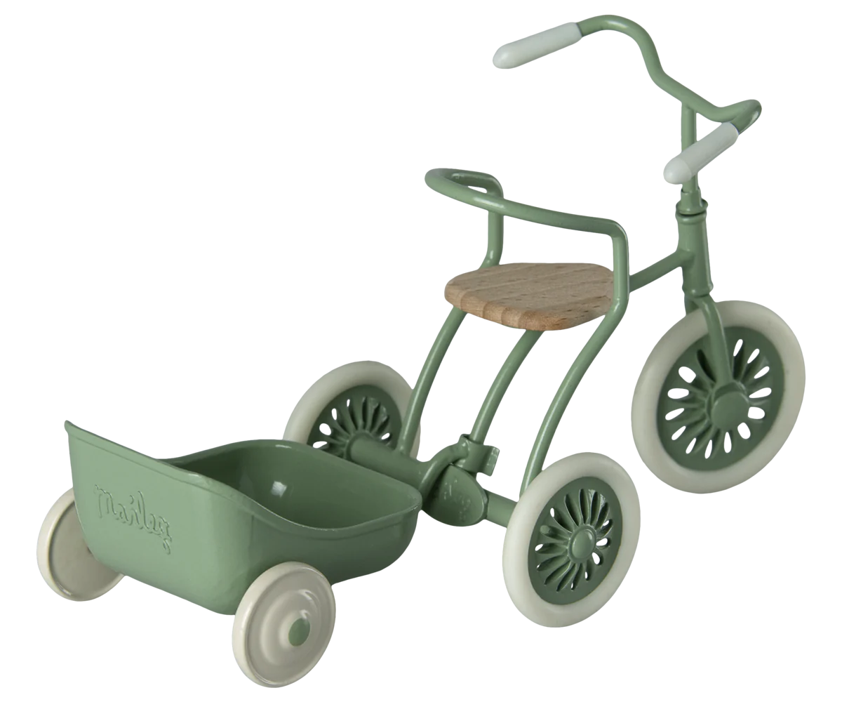 Green Mouse Tricycle Hanger