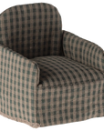Green Mouse Chair - Checker Fabric