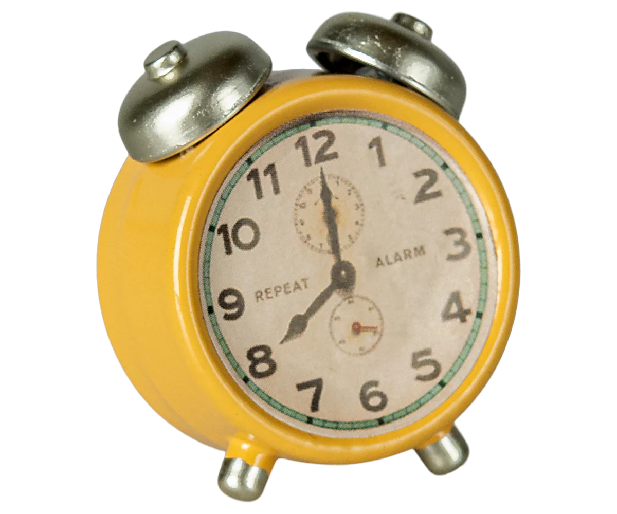 Yellow Mouse Alarm Clock