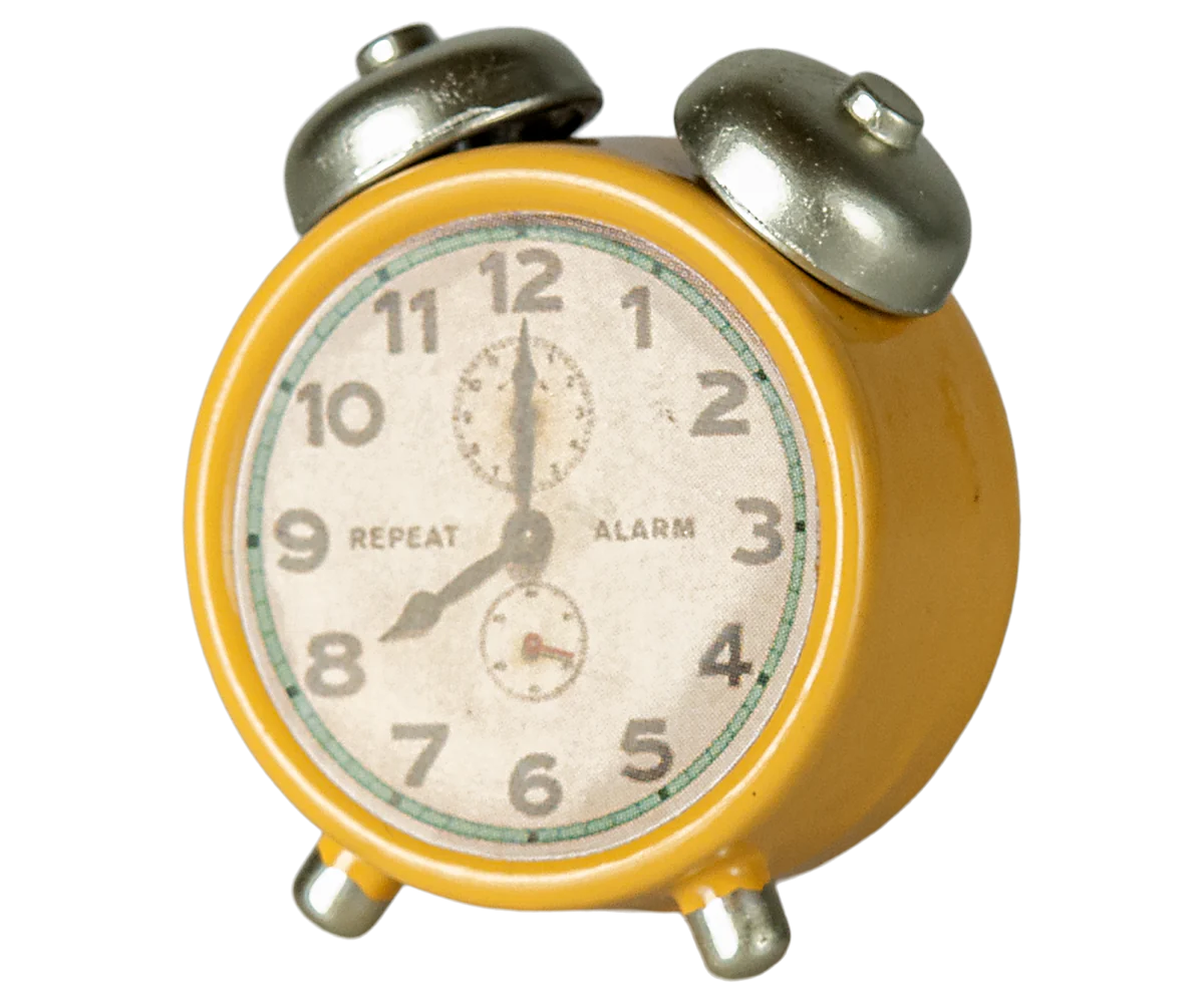 Yellow Mouse Alarm Clock