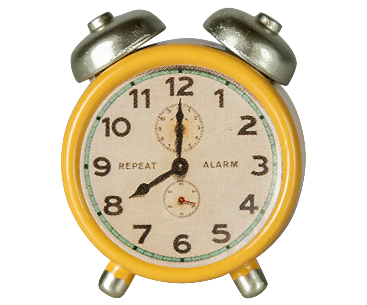 Yellow Mouse Alarm Clock